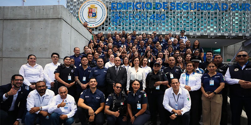 Pone en marcha Ale Gutiérrez nuevo edificio de Seguridad León 450