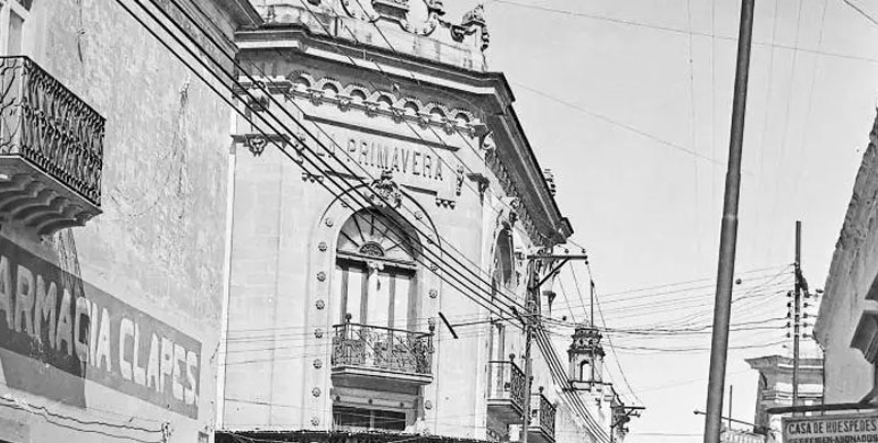 Edificio de La Primavera en 1924