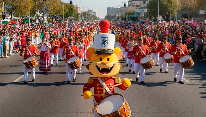 Desfile Conmemorativo del 450 Aniversario de la Fundación de la Ciudad de León