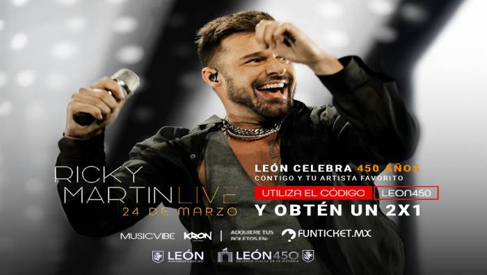 Ricky Martin Live León 2026